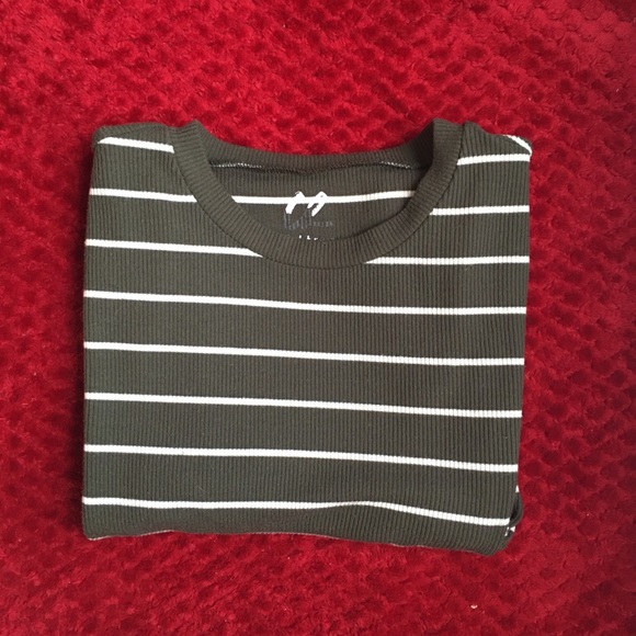 Charlotte Russe Striped Long Sleeve - Picture 1 of 5